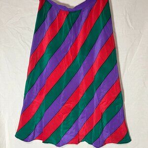 Vintage 100% Silk PK Tseng Skirt